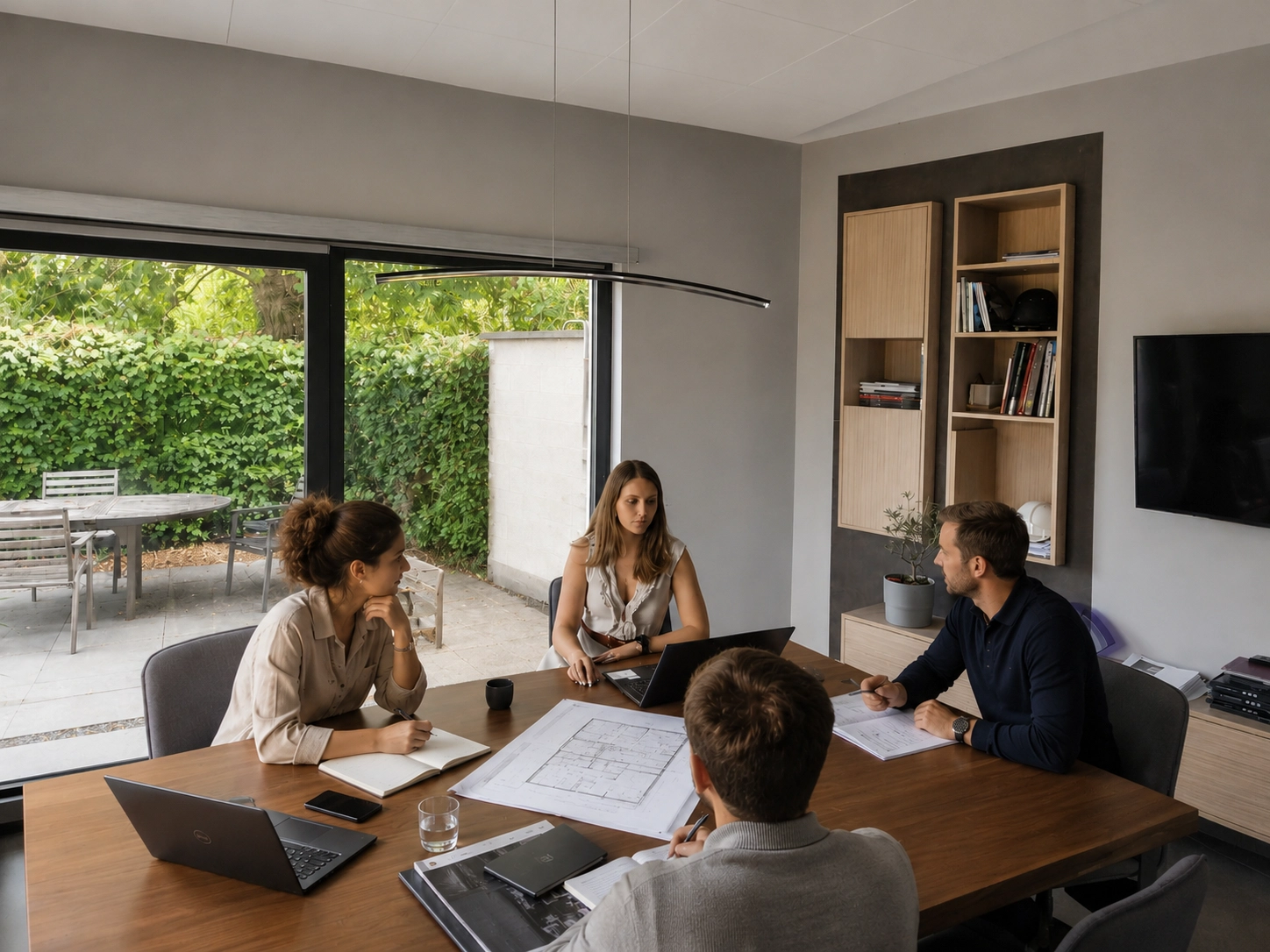Réunion chez Archi Renquin-Buyse